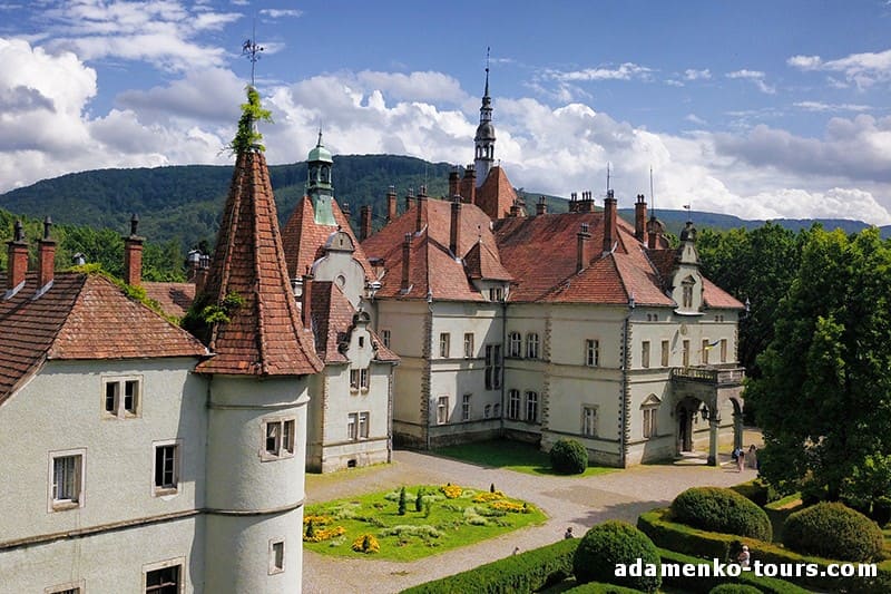 Замки Закарпатья. Шенборн Берег вар