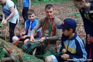 Детская экскурсия Лесная школа